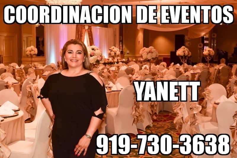 Coordinación de Eventos Yanett