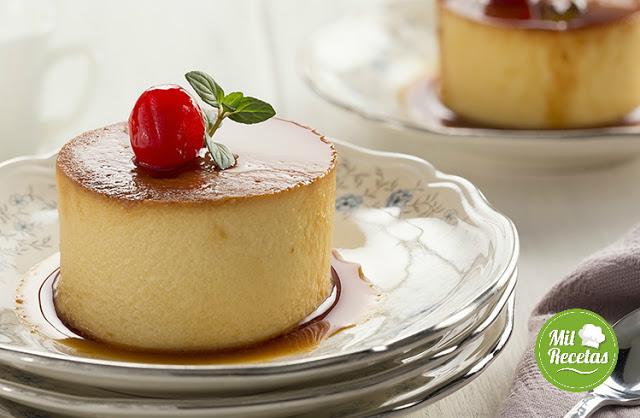 Flan de leche condensada