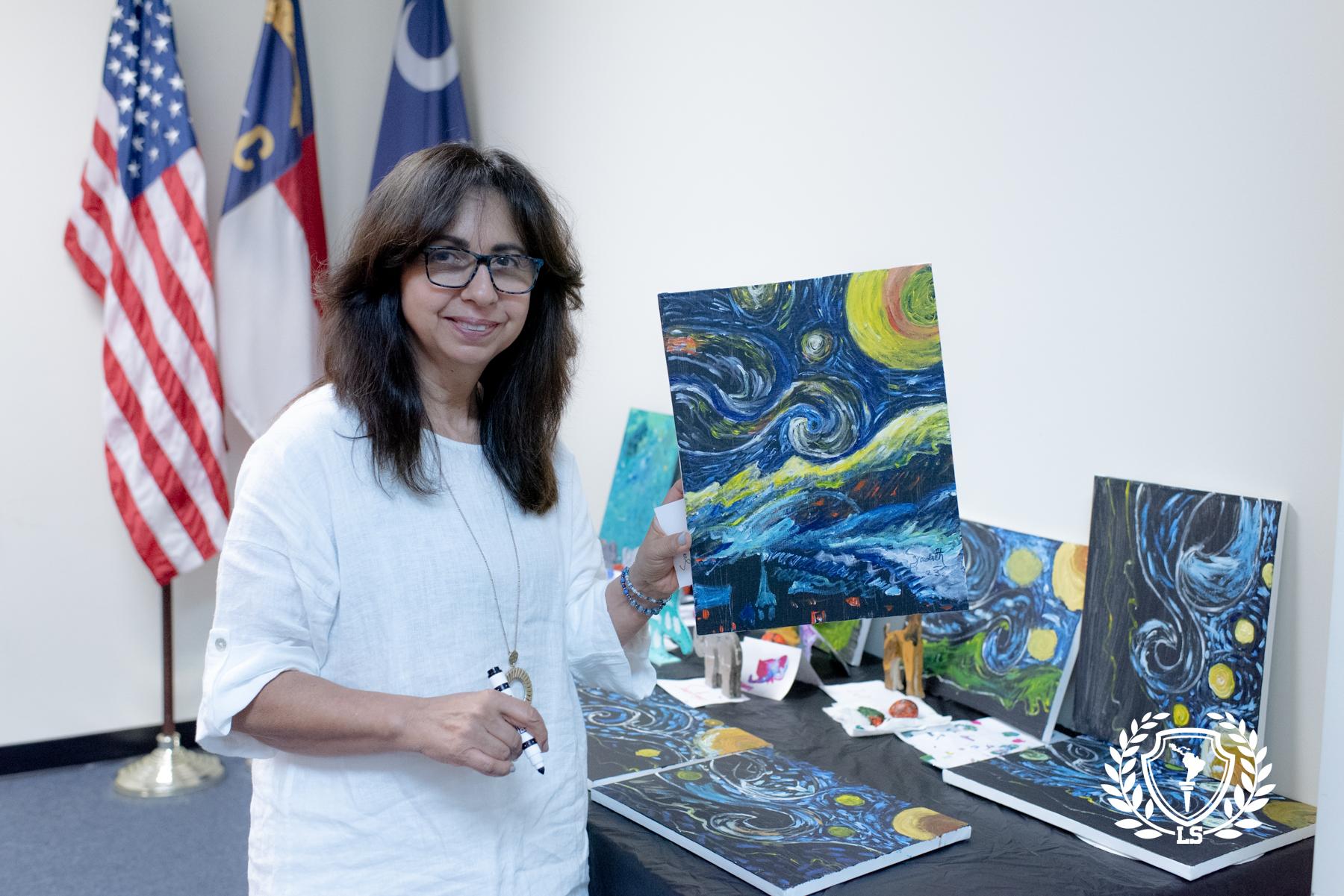 Una experiencia artística inolvidable: Sadith Salek