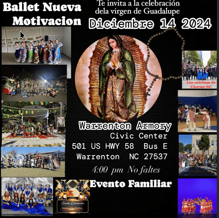 Celebración de la Virgen de Guadalupe