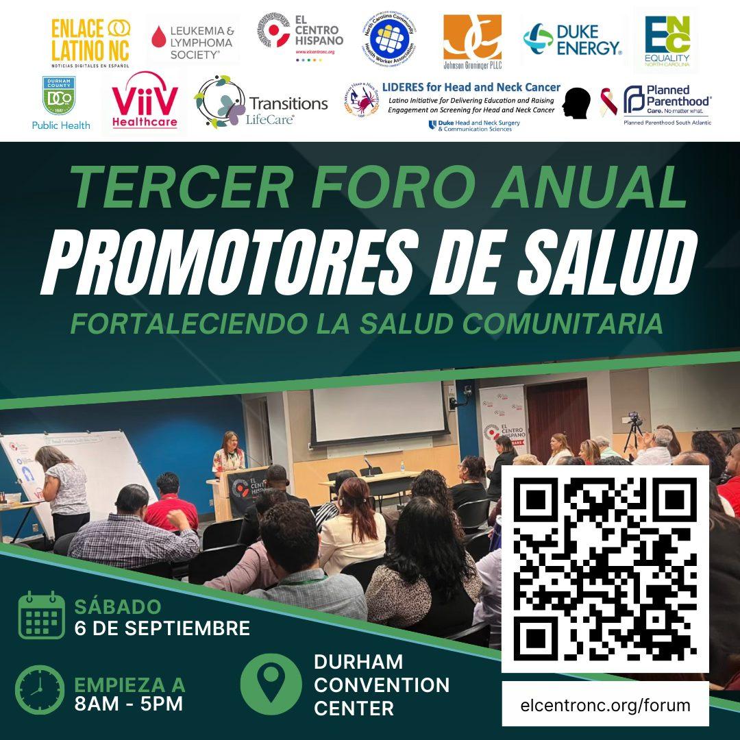 3.er Foro Anual de Promotores de  Salud