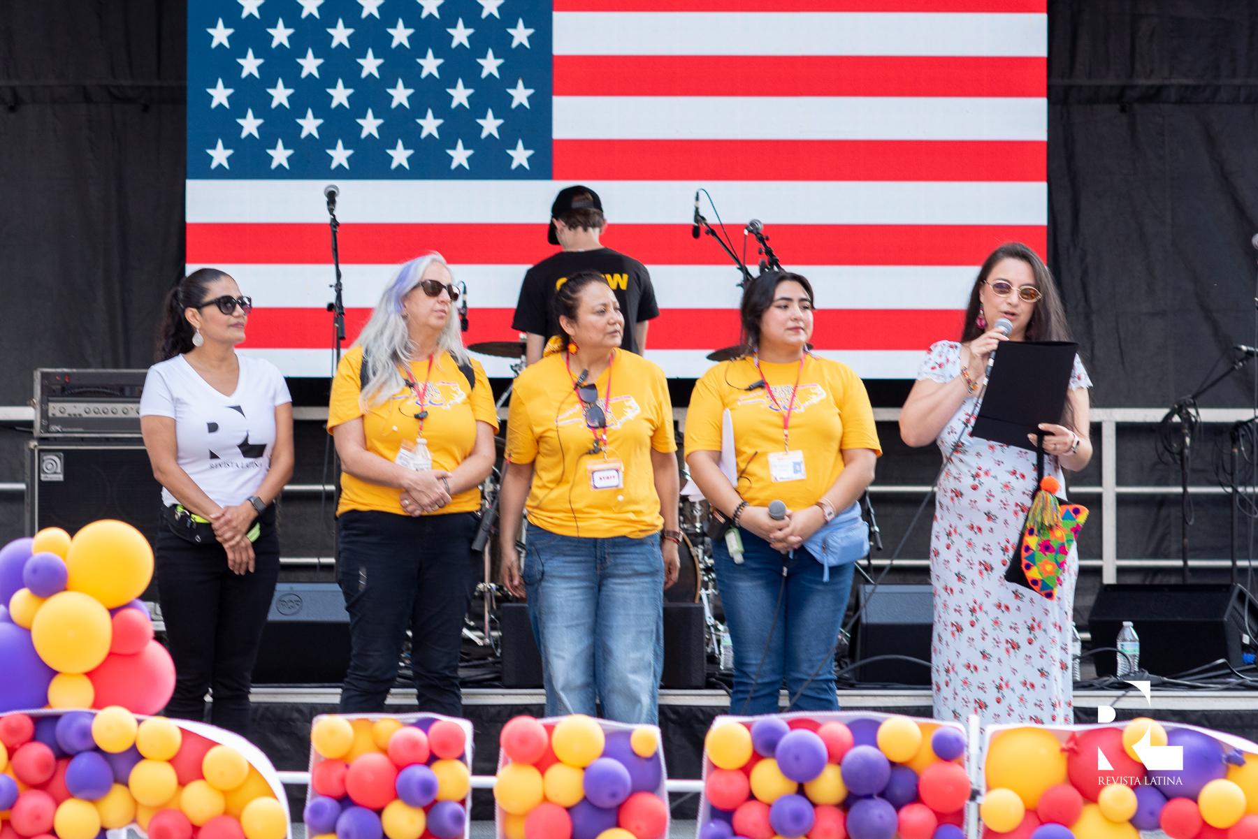 Lectura de la Proclamación del Mes de la Herencia Hispana y Latina en La Fiesta del Pueblo 2025