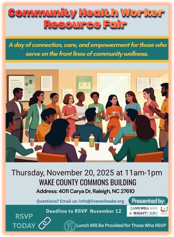 Community Health Worker Resource Fair