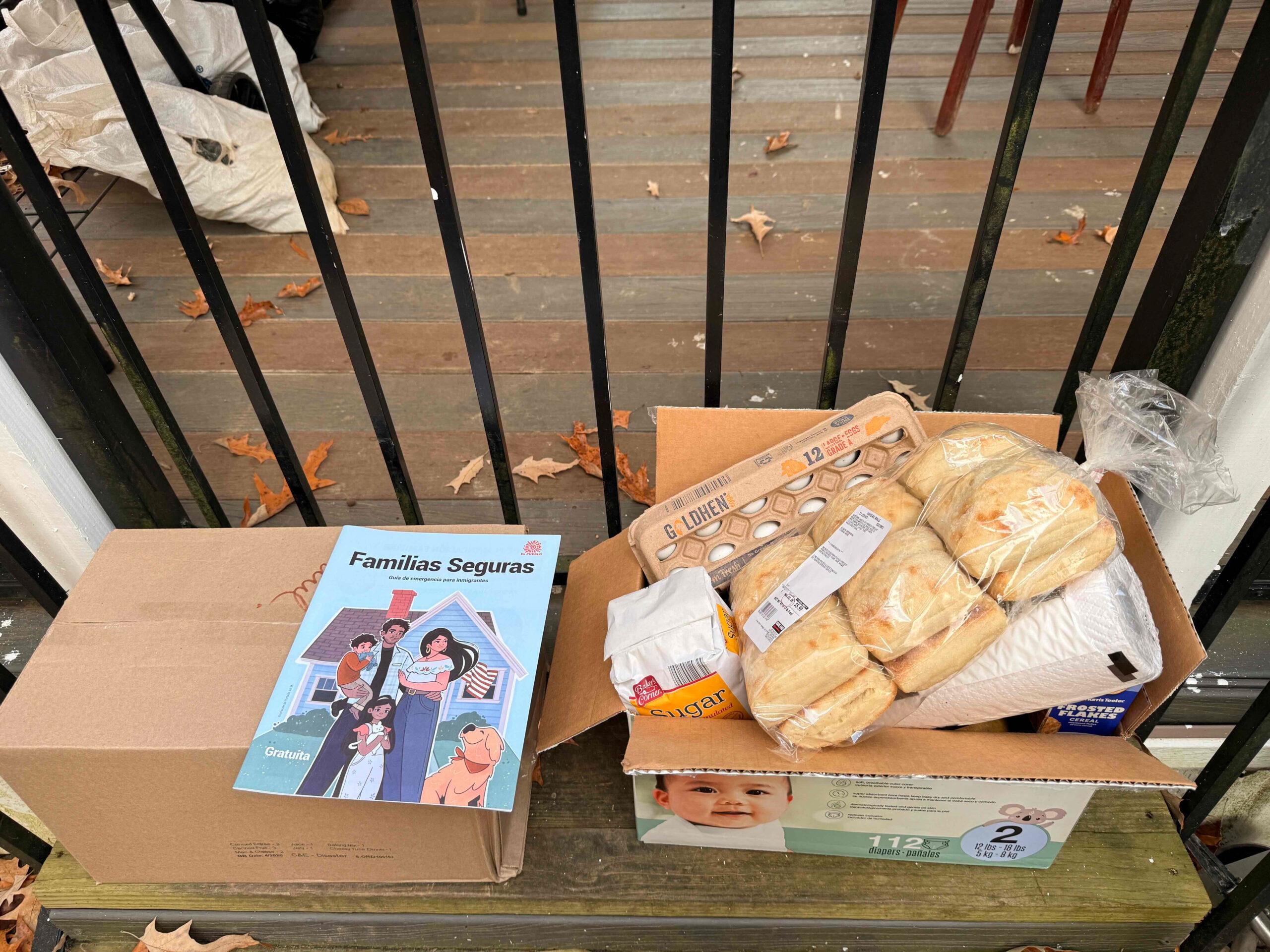 Solidaridad en medio de la crisis migratoria permite dar alimentos a familias inmigrantes