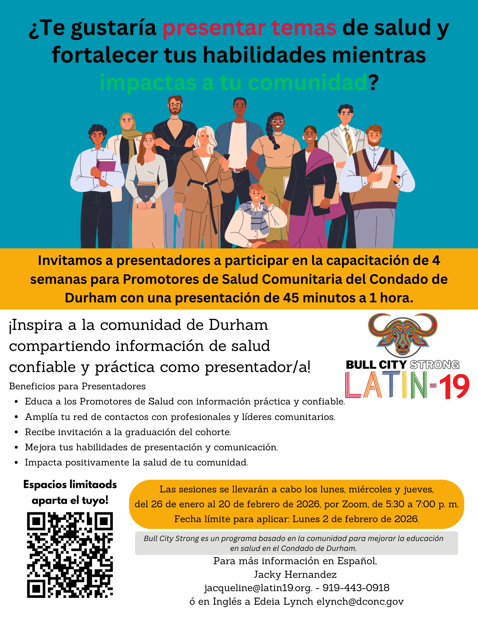¿Te apasiona la salud comunitaria?