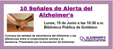 Señales de advertencia del Alzheimer