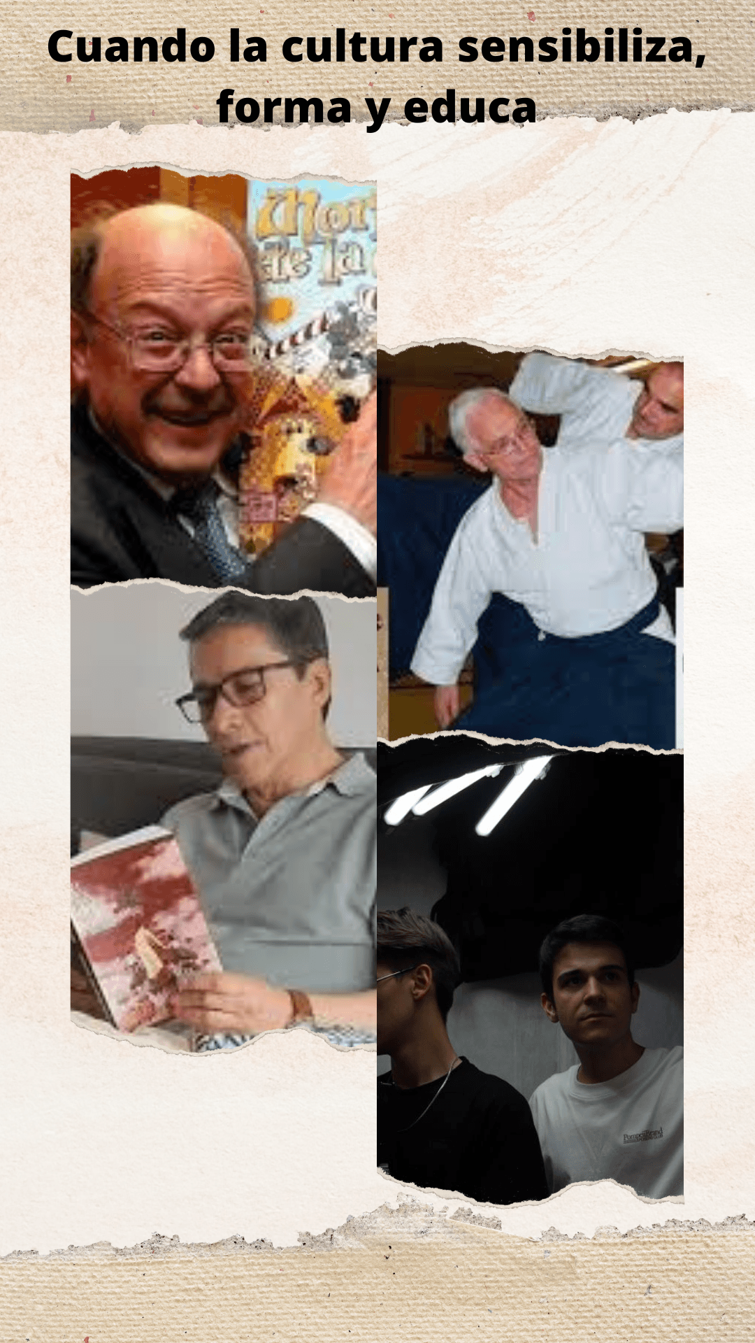 Cuando la cultura sensibiliza, forma y educa