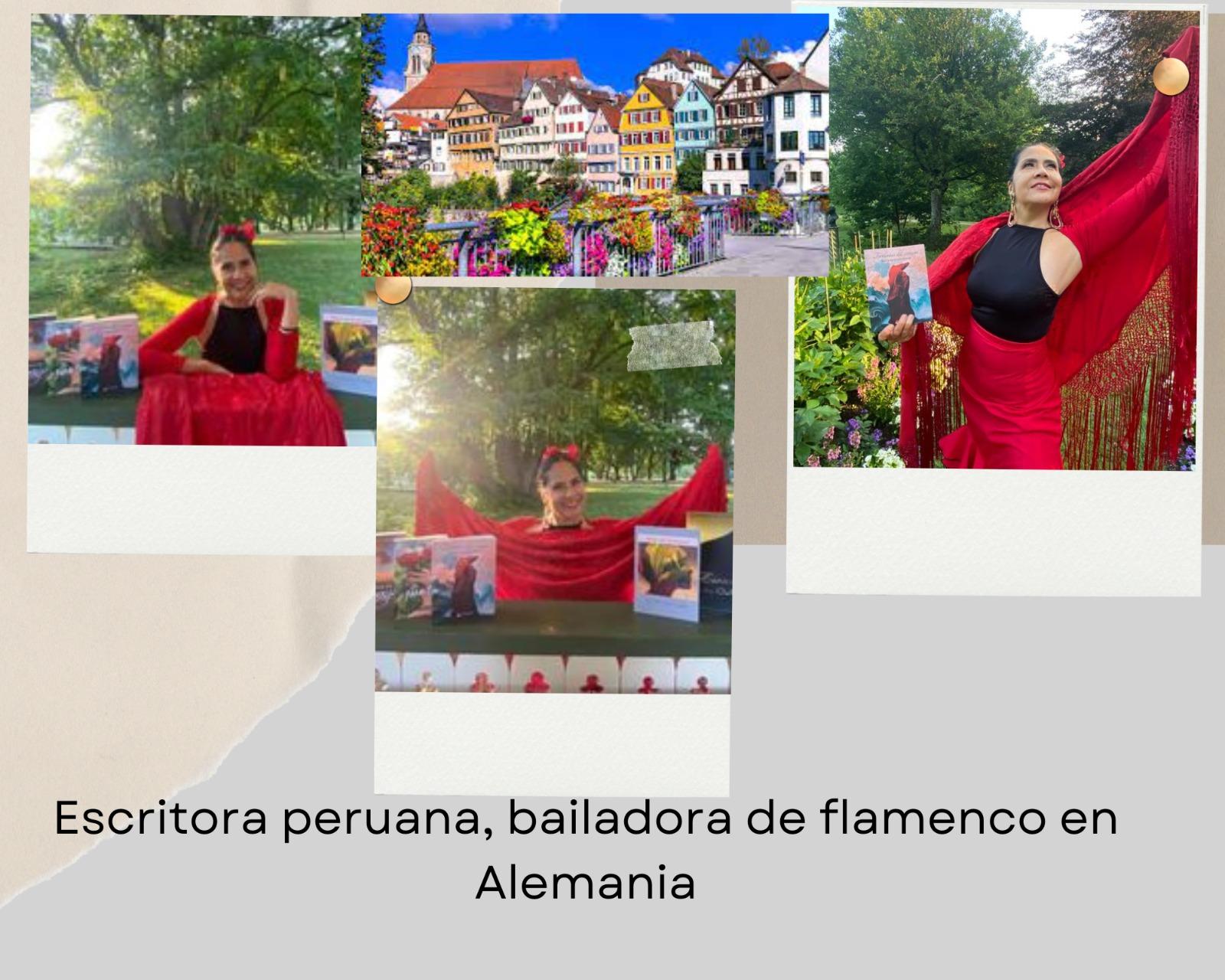 Escritora peruana, bailadora de flamenco en Alemania