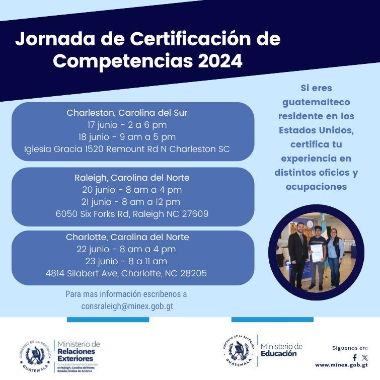 Jornada de Certificación de Competencias 2024