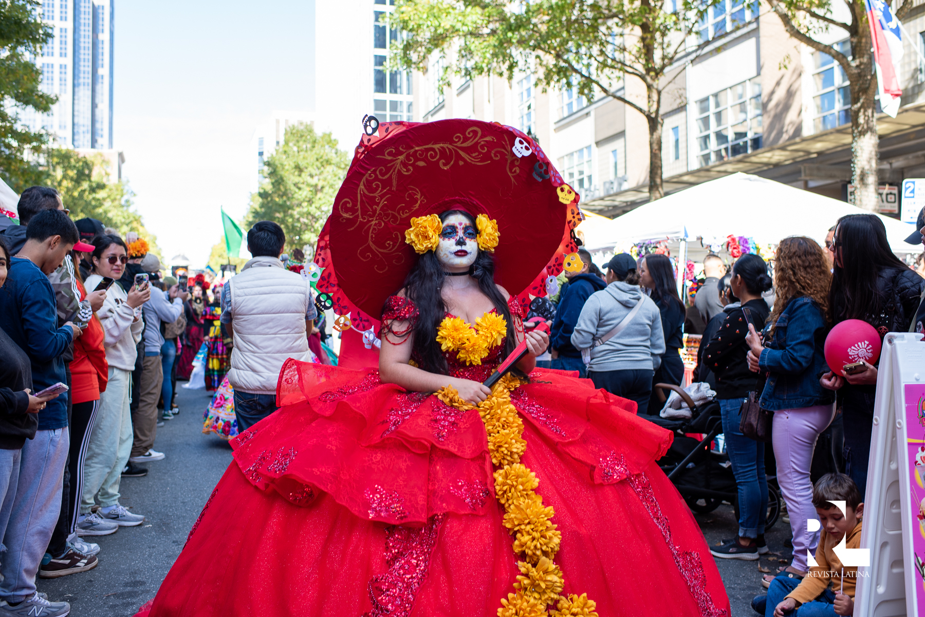 Catrina at the Day of the Dead Festival — Downtown Raleigh, NC