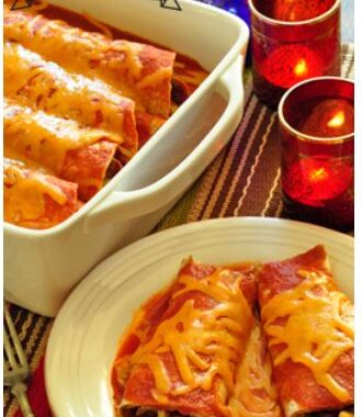 Easy Cheese Enchiladas