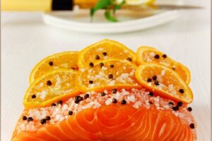 Salmon a la naranja