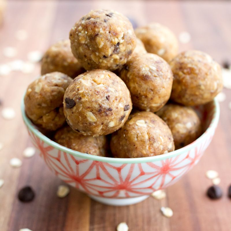Bolitas de crema de mani