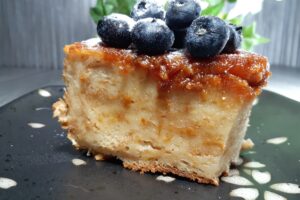 Budin de pan frances