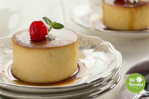 Flan de leche condensada