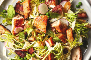 Ensalada primavera de pollo