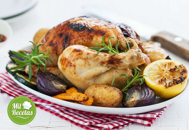 Pollo al horno