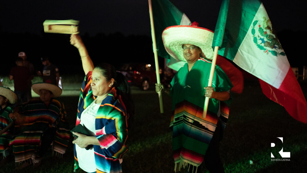 Grito de Independencia de México en Louisburg, Carolina del Norte.