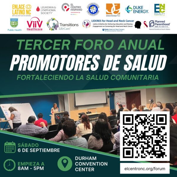 El Centro Hispano anuncia el 3.er Foro Anual de Promotores de Salud: Fortaleciendo la Salud Comunitaria