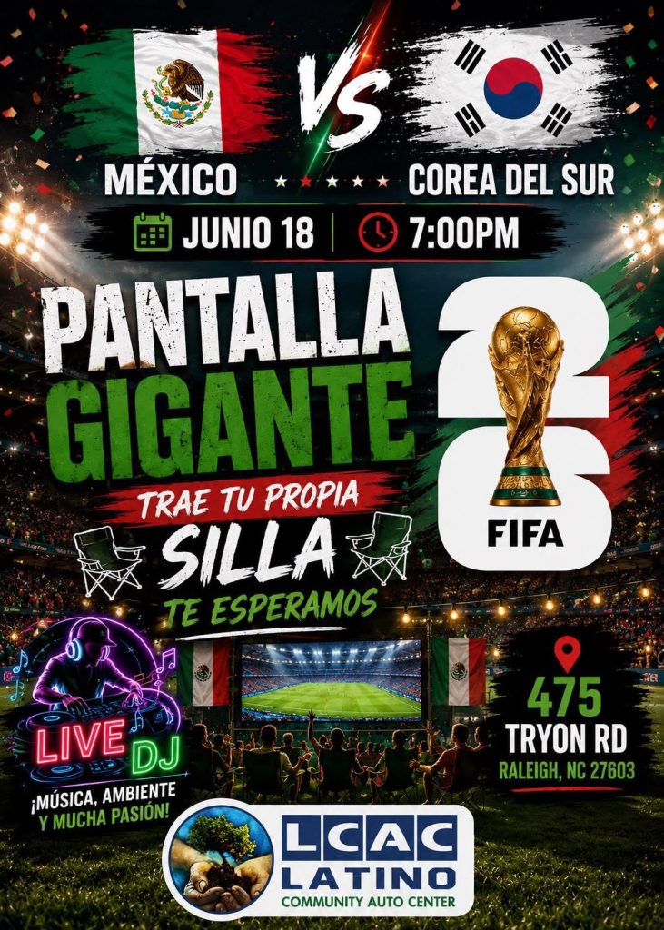 🇲🇽⚽ Vive el Mundial con Latino Community Auto Center — México vs. Corea del Sur